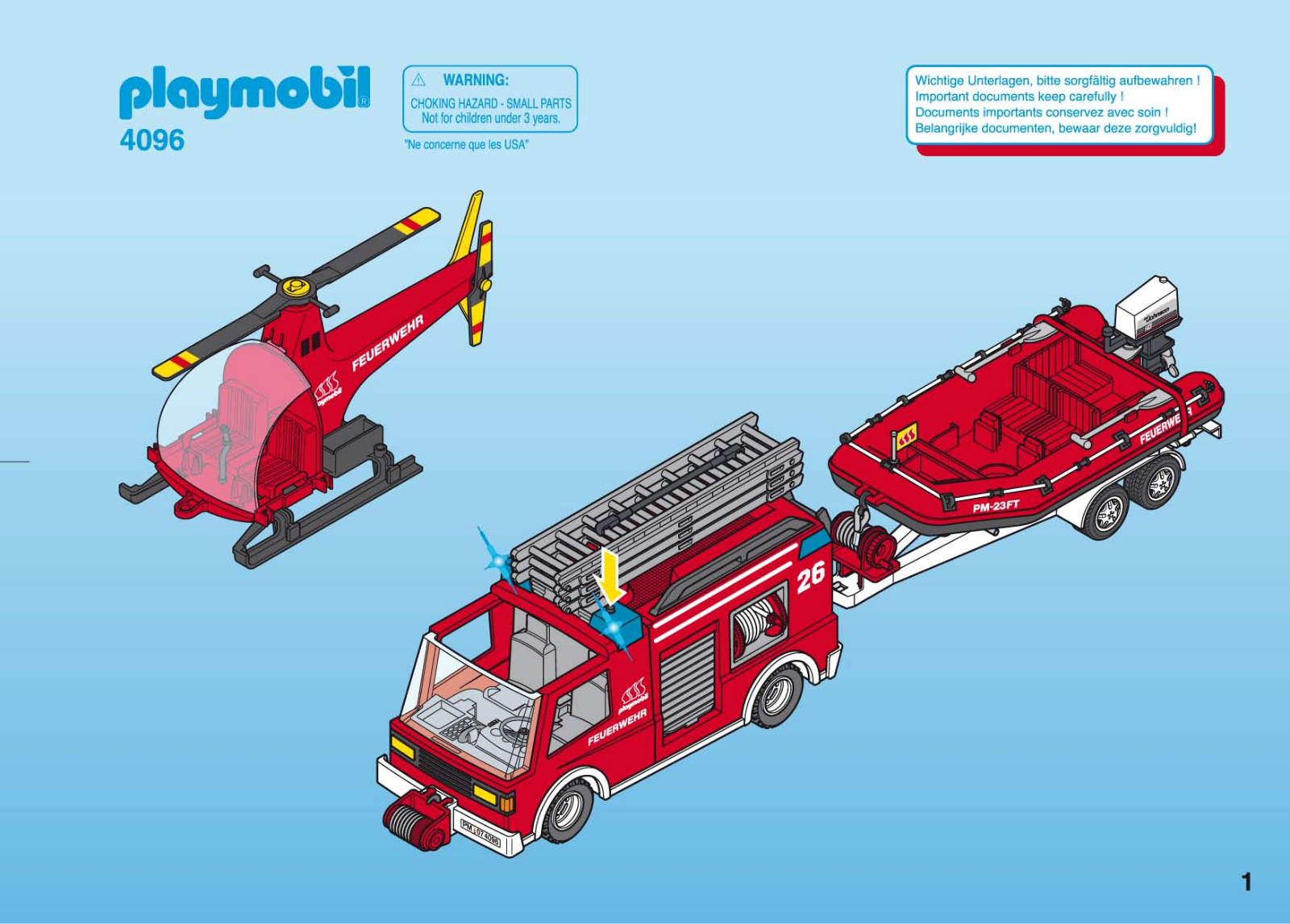 Playmobil 4096 Instructions