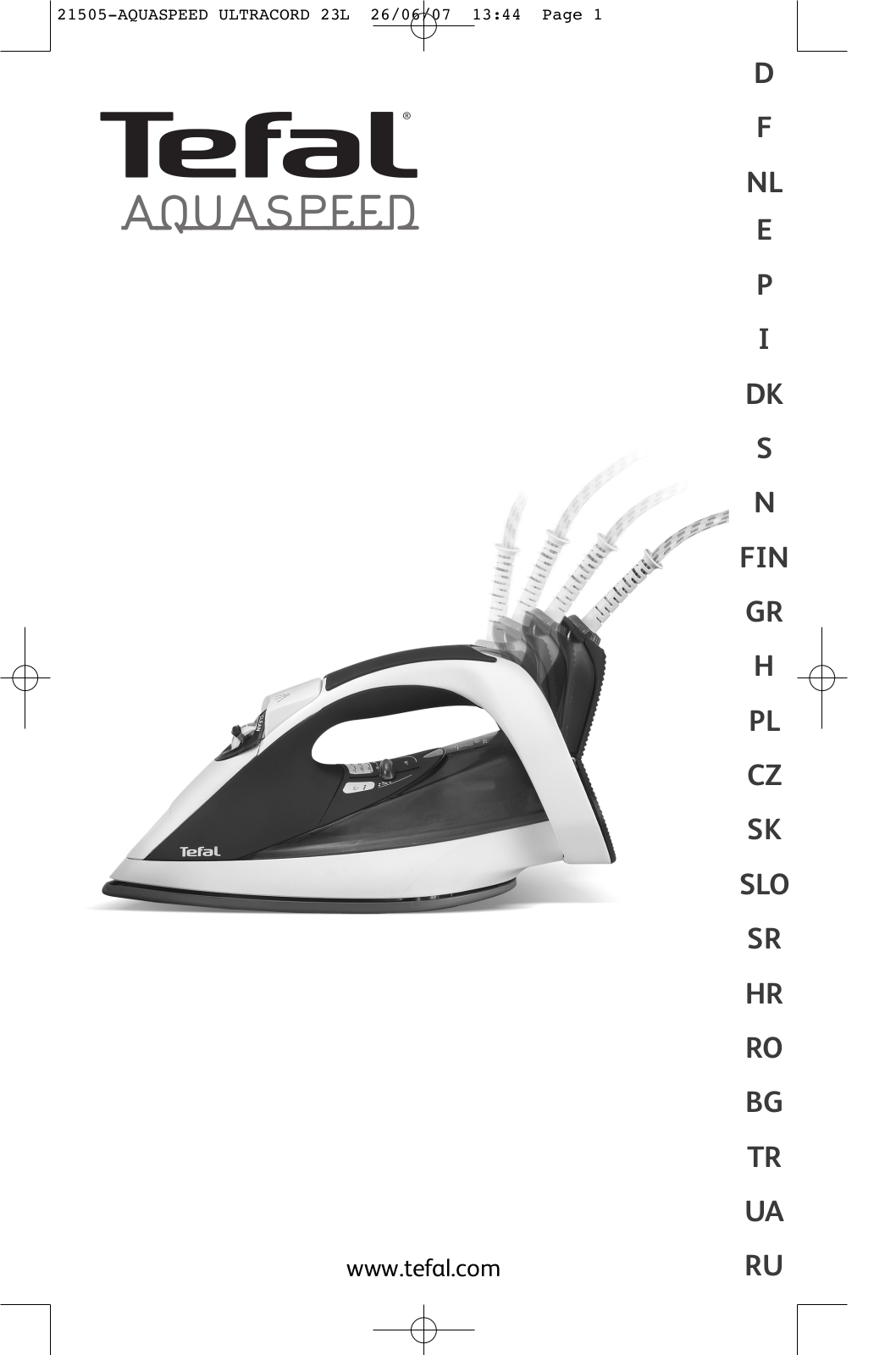 Tefal FV 5350 User Manual