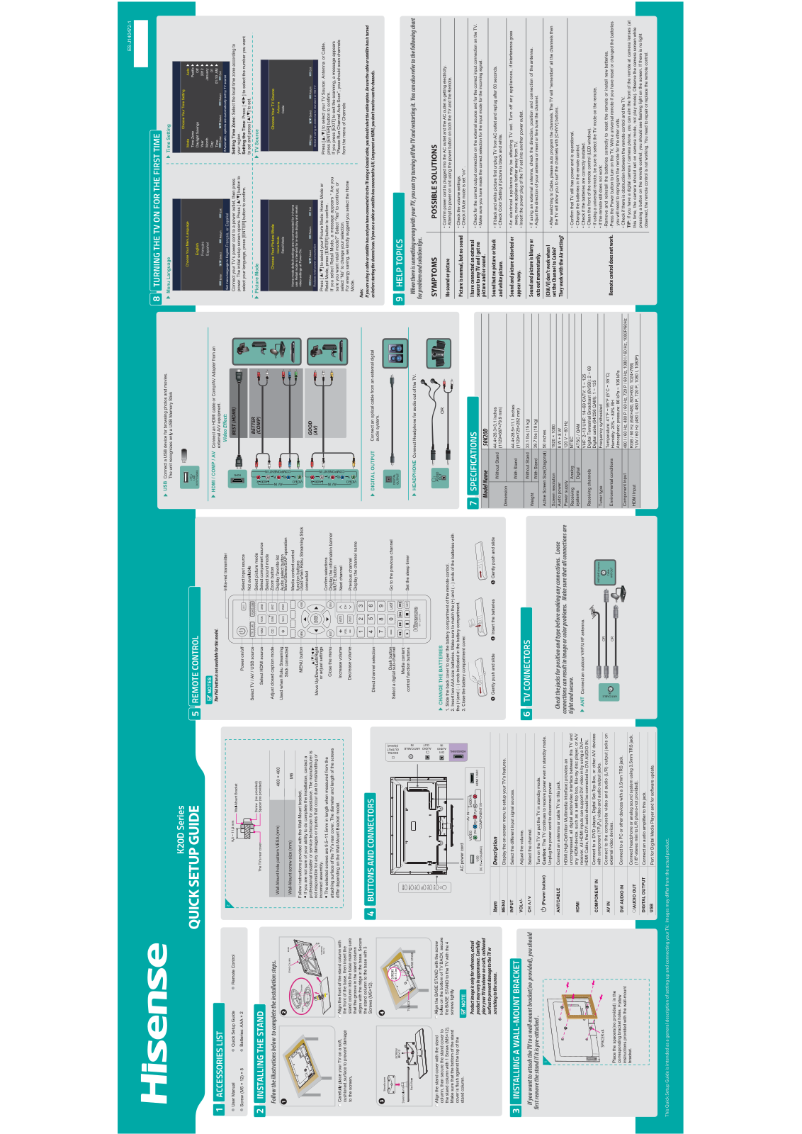 Hisense Electric LCDF0038 User Manual