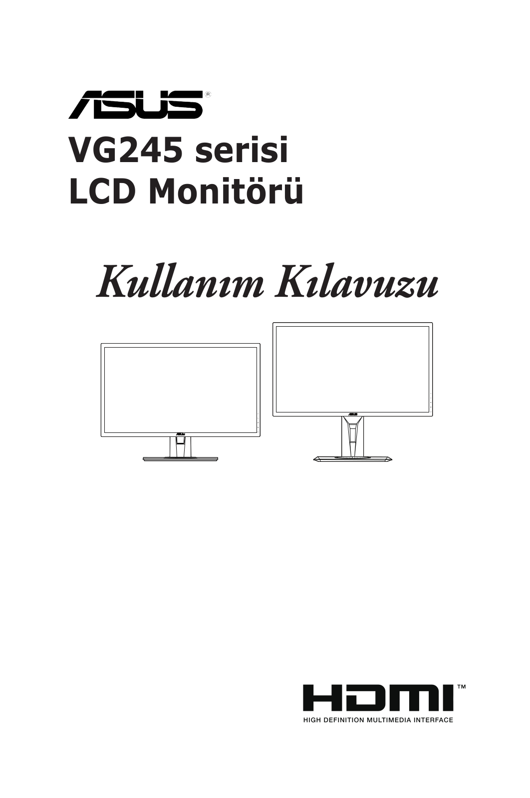 Asus VG245Q, VG245HE, VG245H User Guide