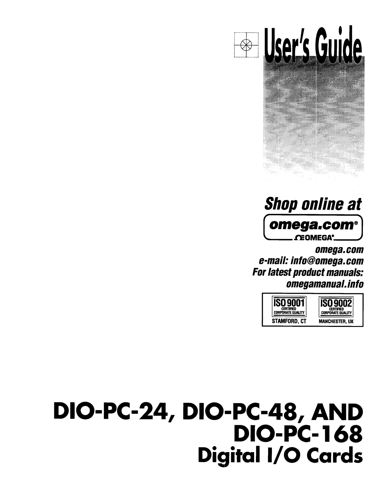 Omega Products DIO-PC-24 Installation  Manual