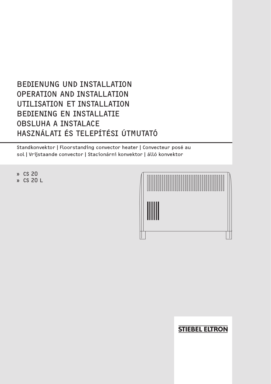 Stiebel Eltron CS 20, CS 20 L User Manual