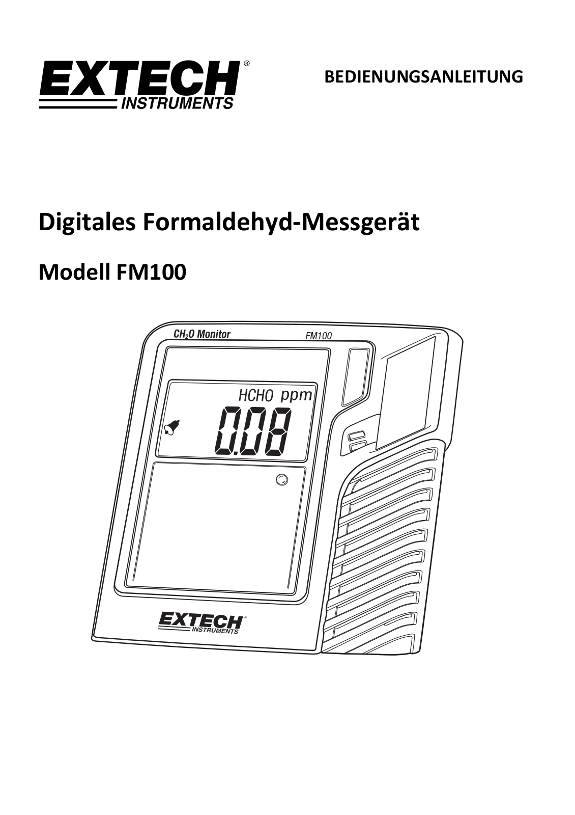 Extech FM100 User Manual