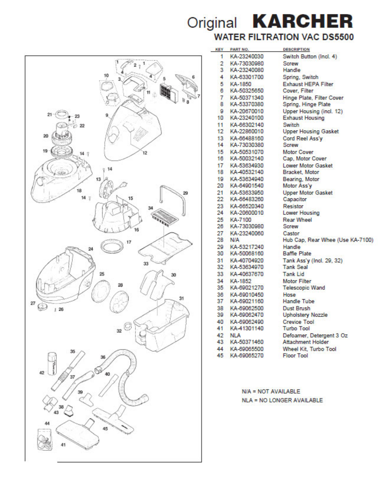 Karcher Ds5500 Owner's Manual