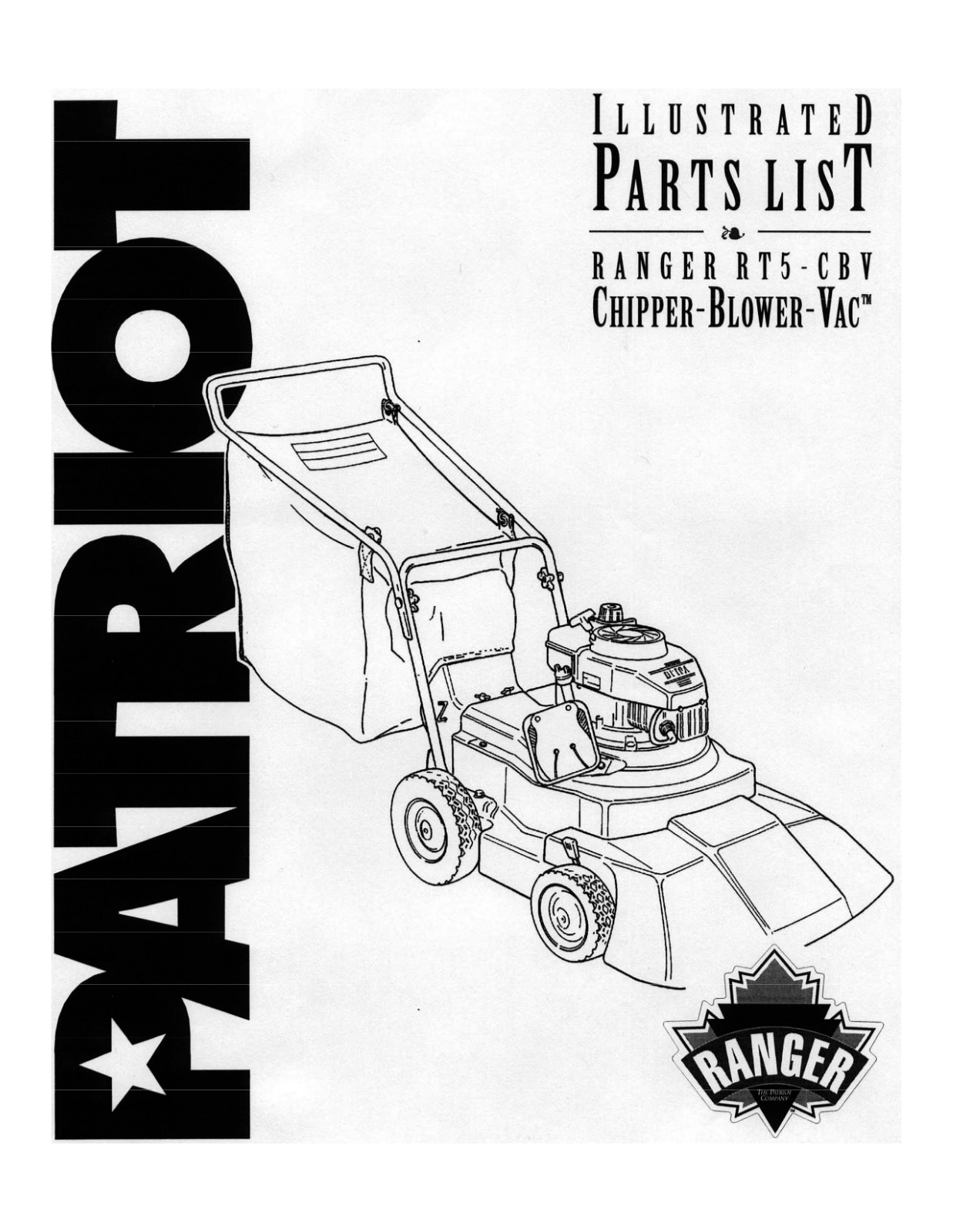 Patriot Products Ranger RT5-CBV User Manual