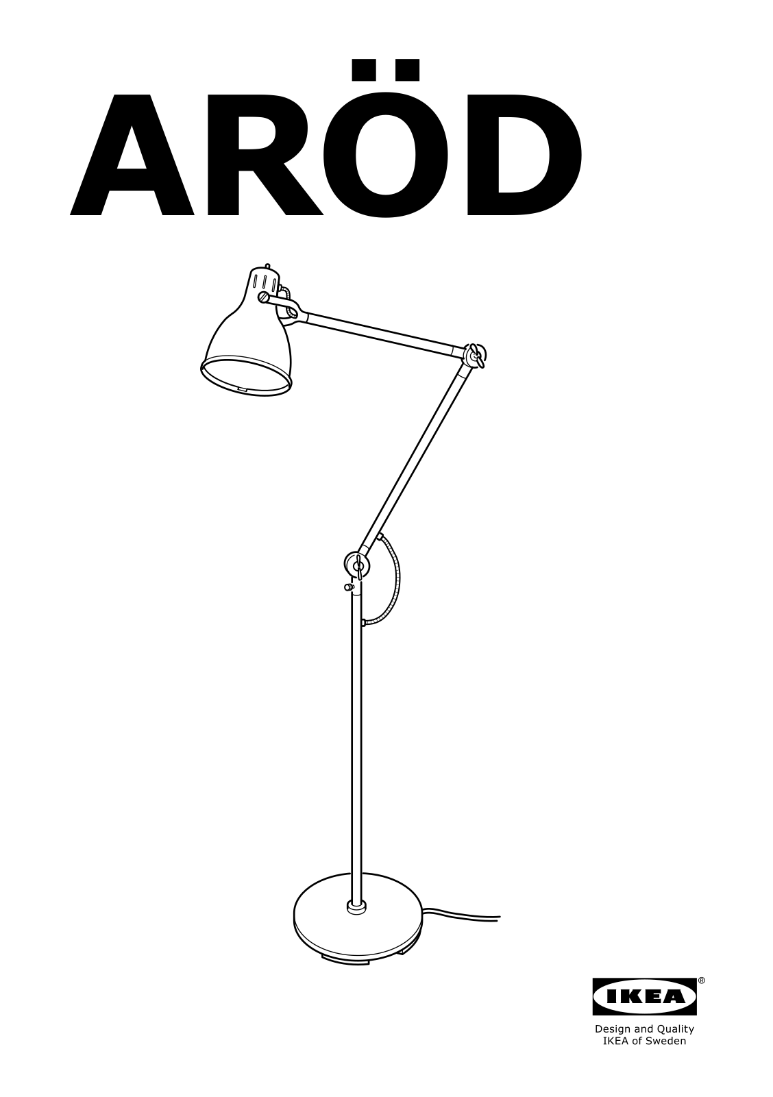 IKEA AROD User Manual