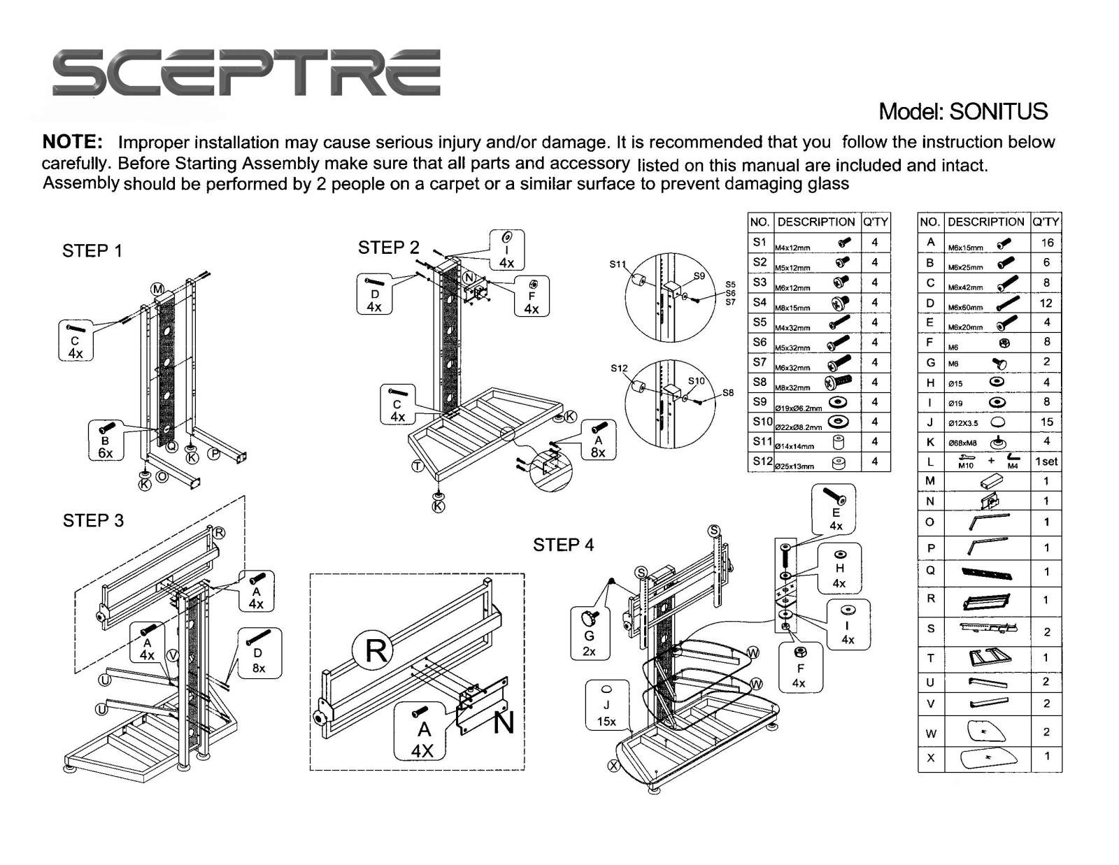 Sceptre Technologies SONITUS User Manual