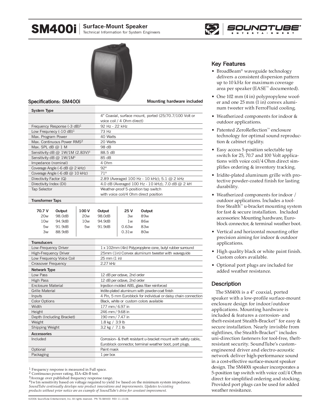 Phase Technology SM400i User Manual