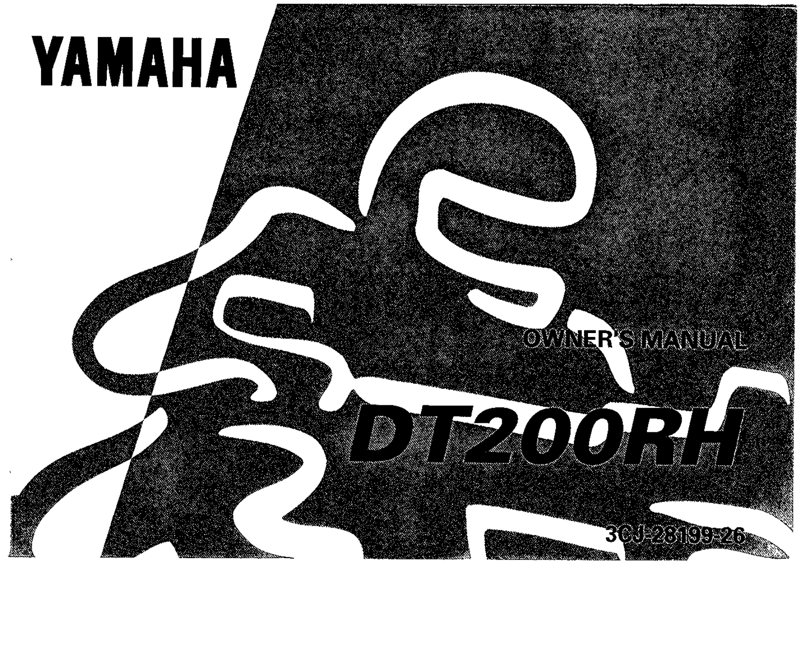 Yamaha DT200 RH 1996 Owner's manual