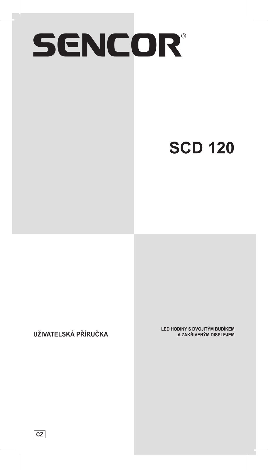 Sencor SDC 120 User Manual