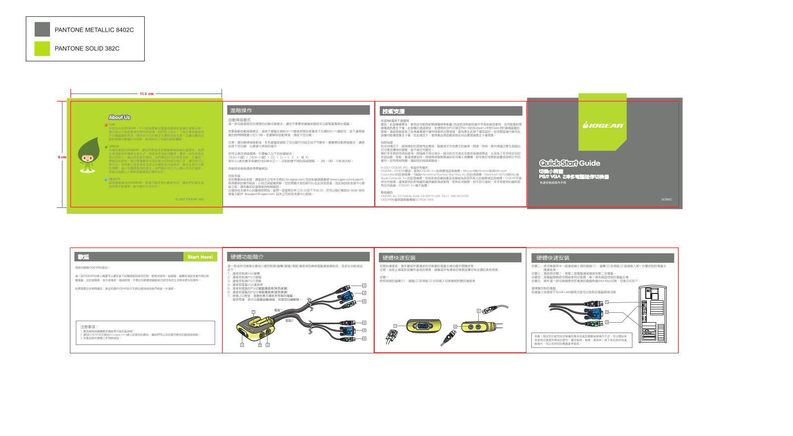 Iogear GCS62C, GCS62 QUICK GUIDE