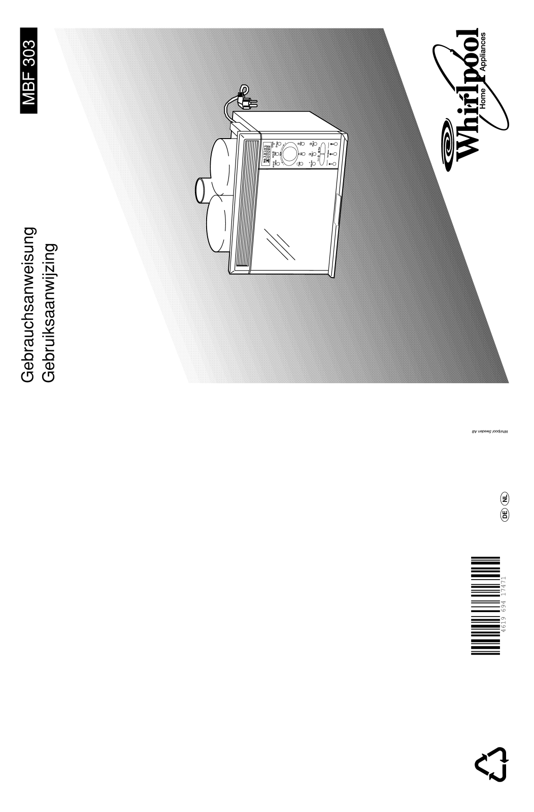 Whirlpool MBF 303 B User Manual