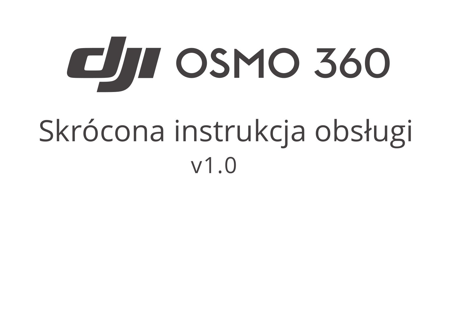 DJI Osmo 360 User guide - ManualMachine.com
