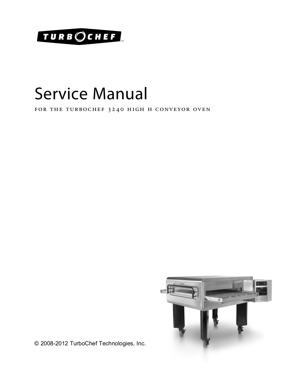 TurboChef HhC 3240 Service Manual