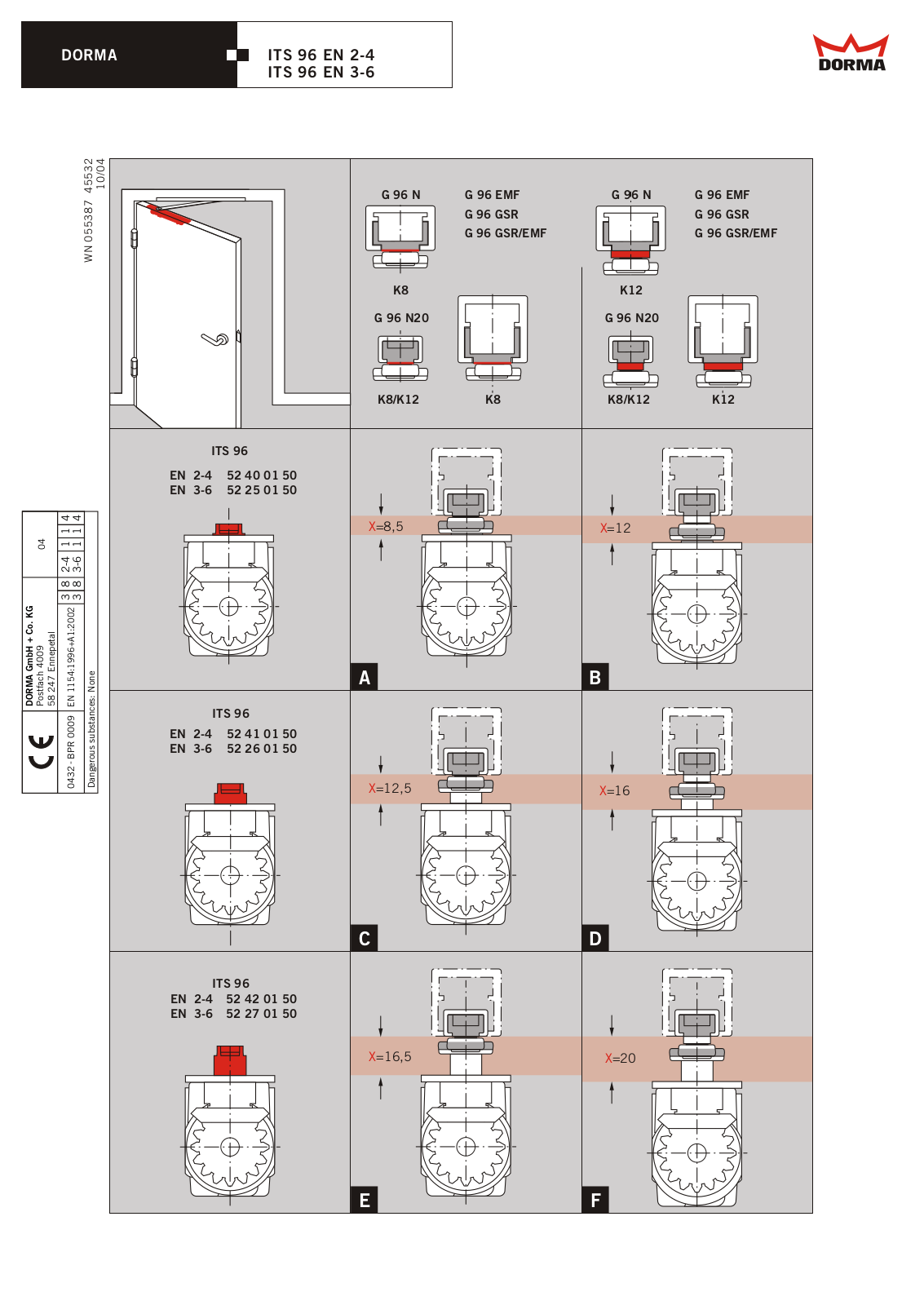 Dorma ITS 96 User Manual - ManualMachine.com