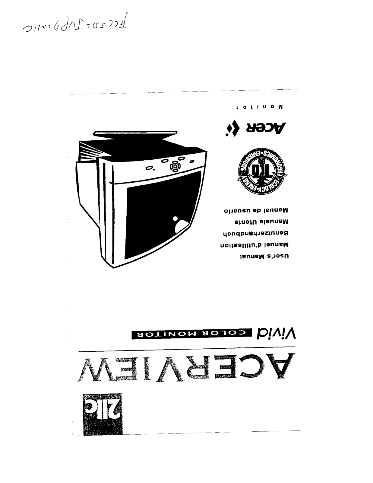 Benq 72211C Users Manual