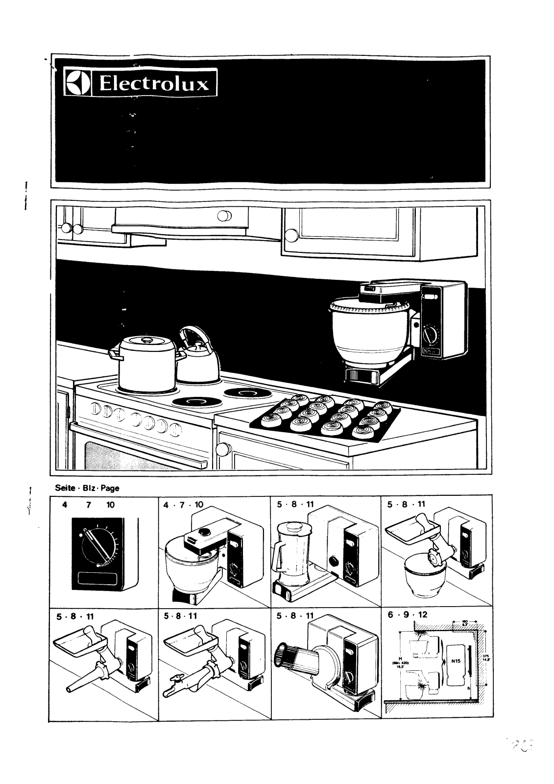 AEG-Electrolux N15 User Manual