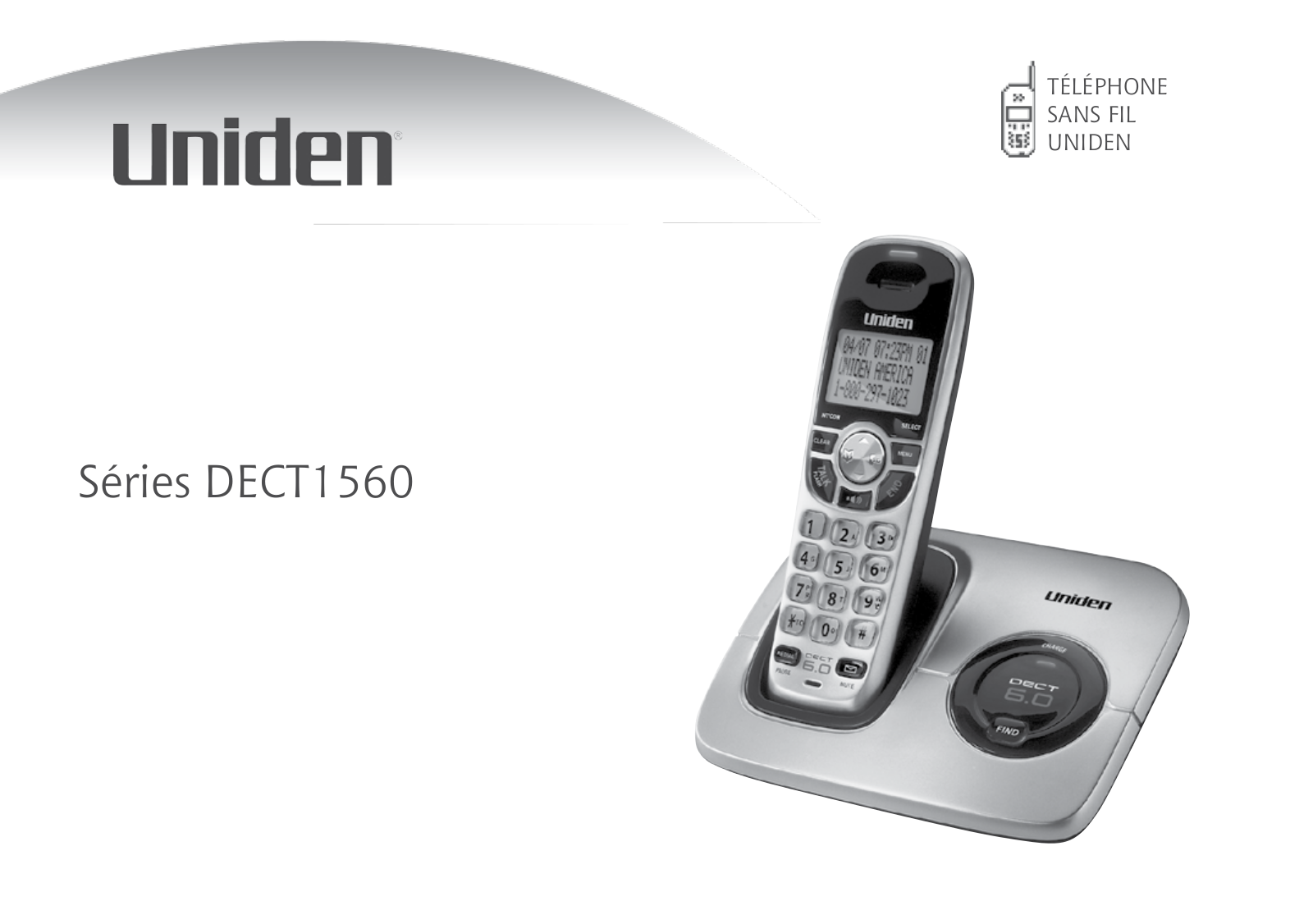 Uniden DECT1560 Owner's Manual