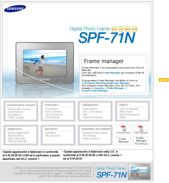 Samsung SPF-71N User Manual