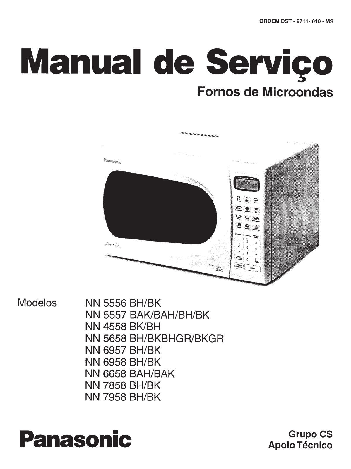 Panasonic NN-7598 Schematic