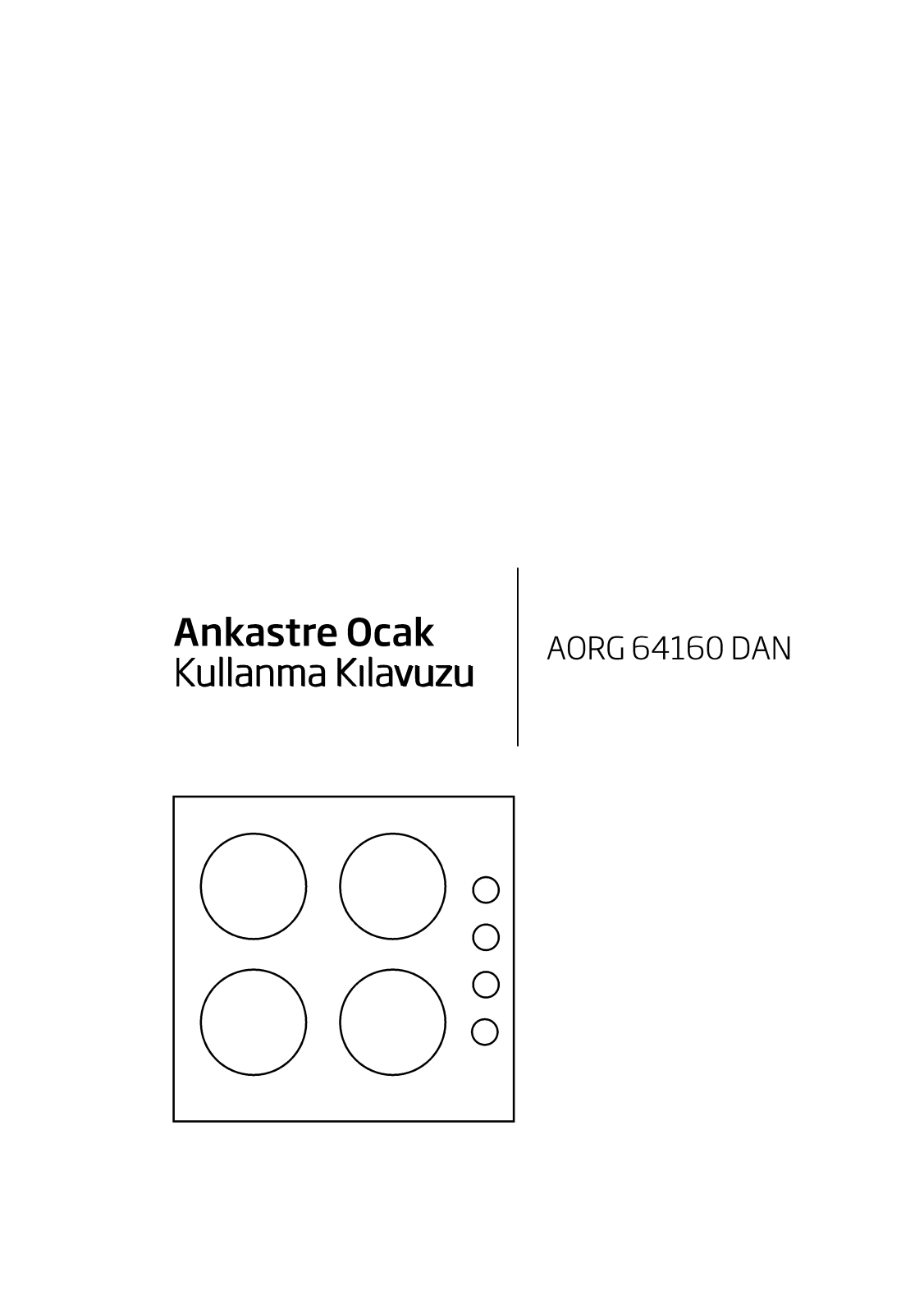 Beko AORG64160DAN User manual