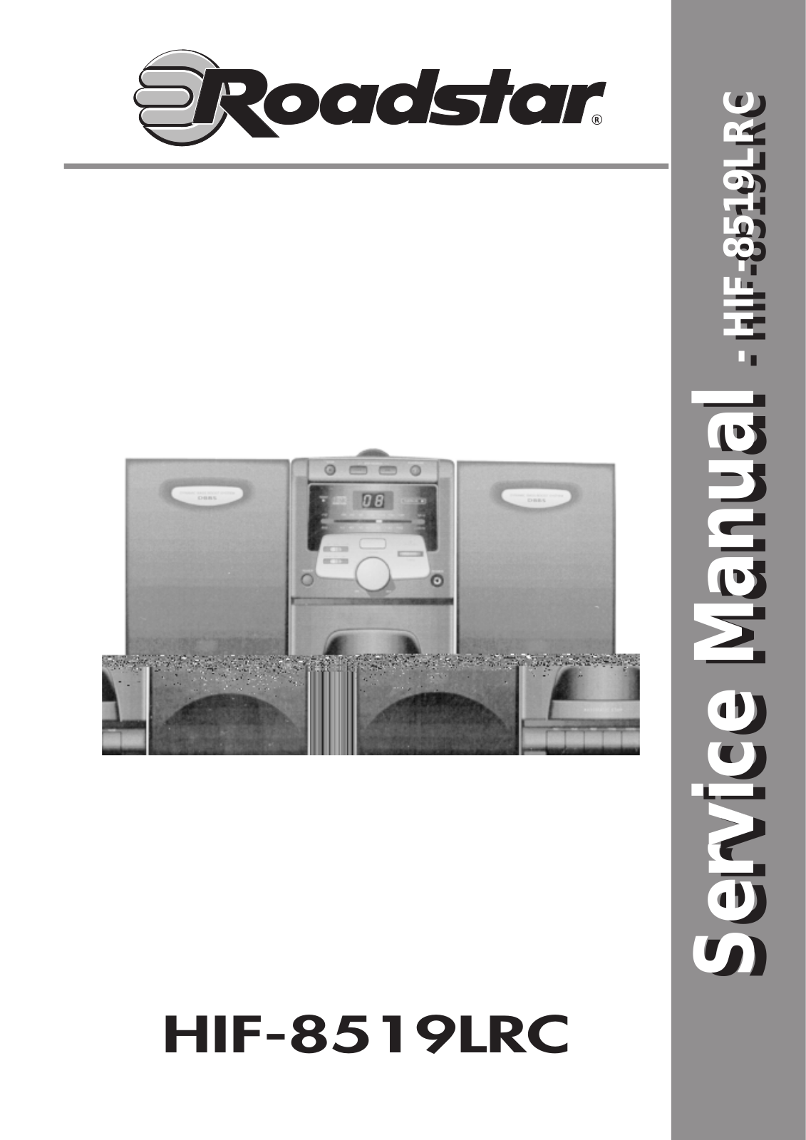 roadstar HIF-8519LRC Service Manual