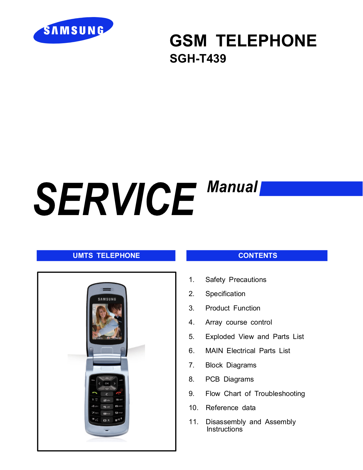 Samsung SGH-T439 Service Manual