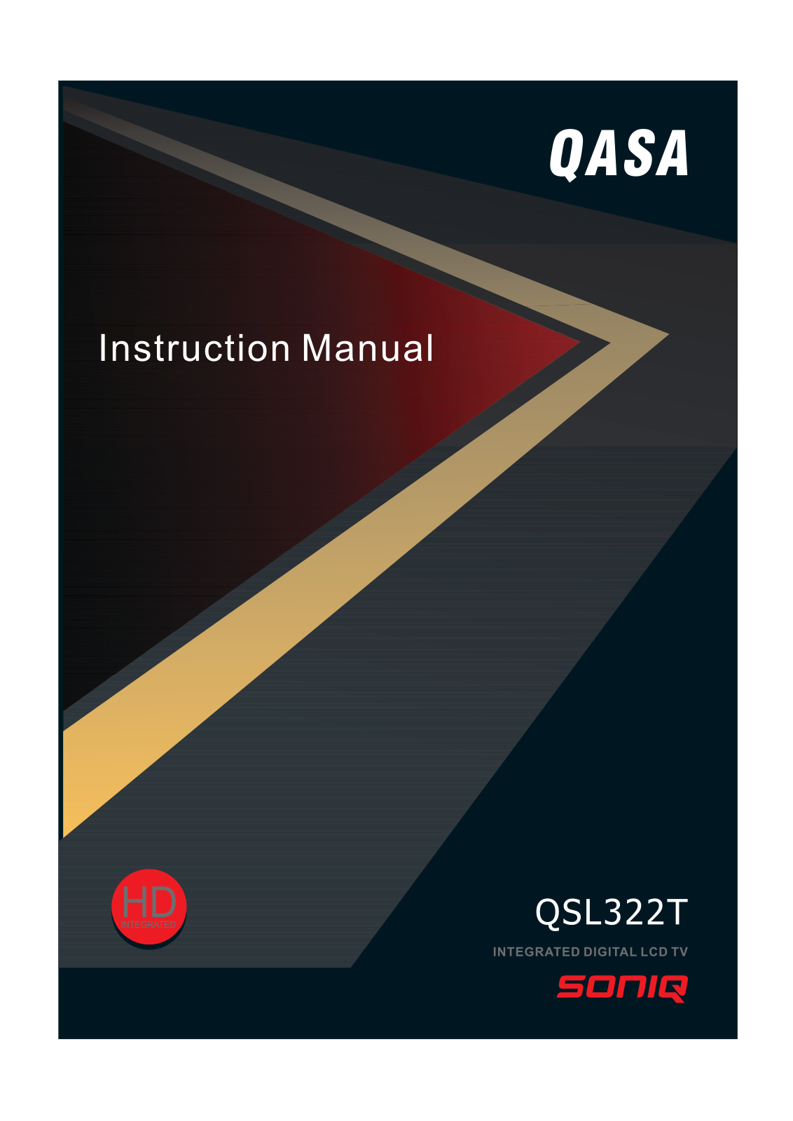 SONIQ QSL322T Instruction