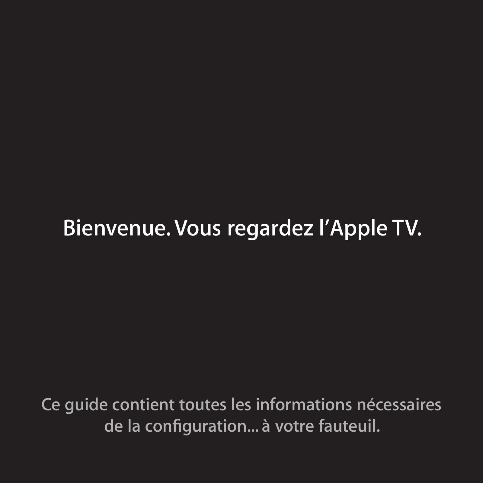 APPLE TV 3 User Manual