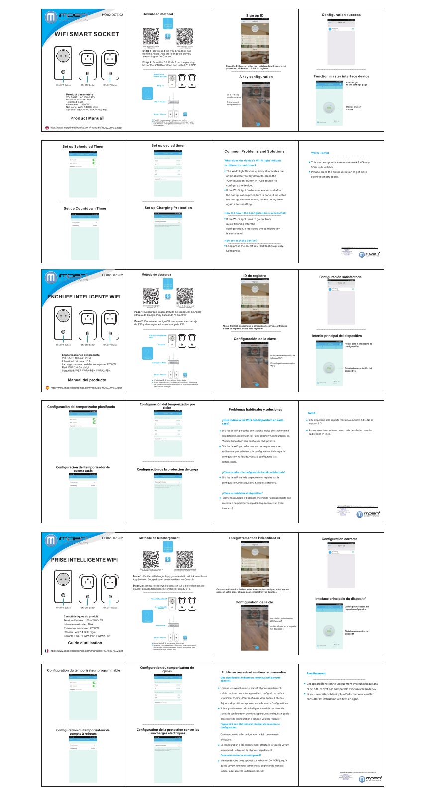 imperii electronics WiFi Smart Socket Instruction Manual