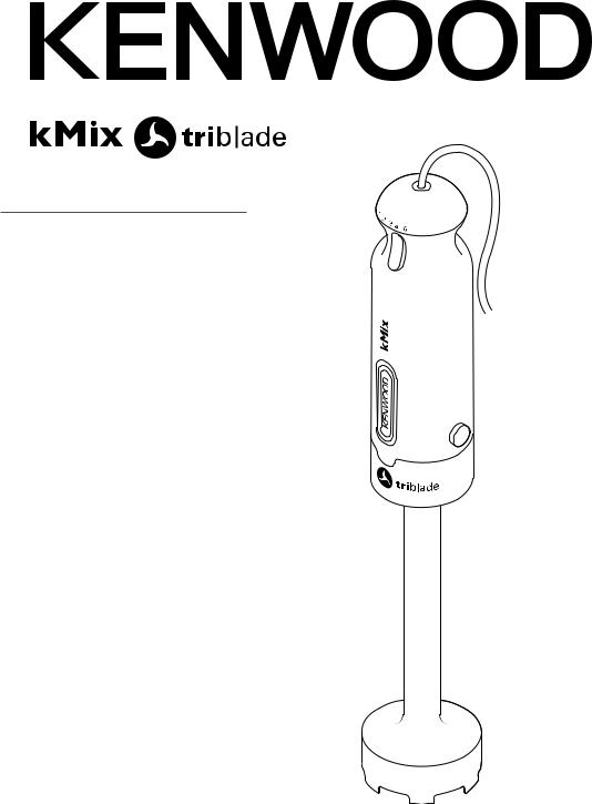 KENWOOD HB850 TRIBLADE User Manual
