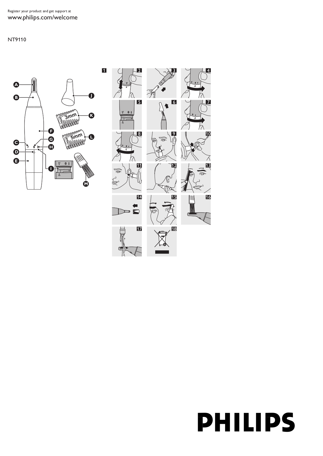 Philips E905 User Manual