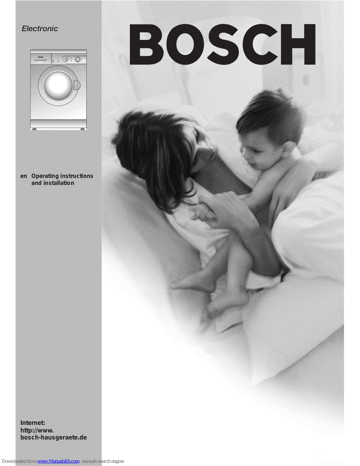 Bosch Electronic Operating Instructions And Installation