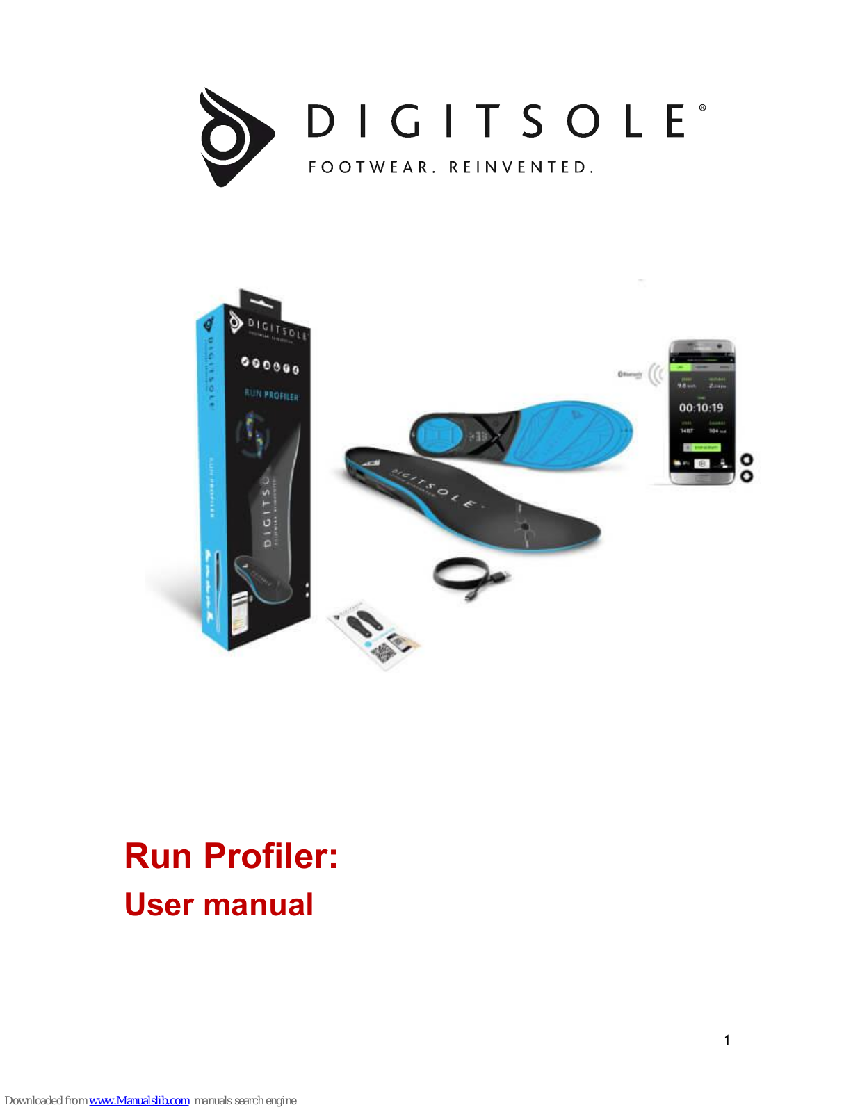 Digitsole Run Profiler User Manual