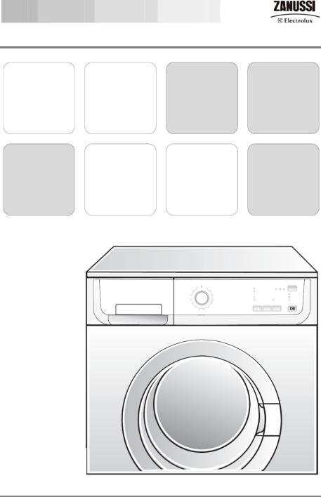 Zanussi ZWC7050W, ZWC6050W User Manual