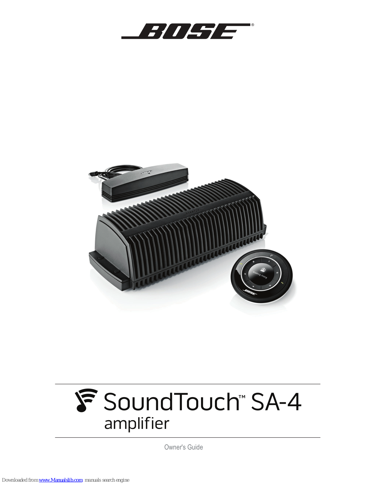 Bose SoundTouch SA-4 Owner's Manual