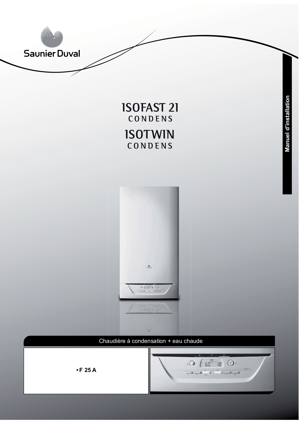 SAUNIER DUVAL ISOTWIN CONDENS F25 User Manual