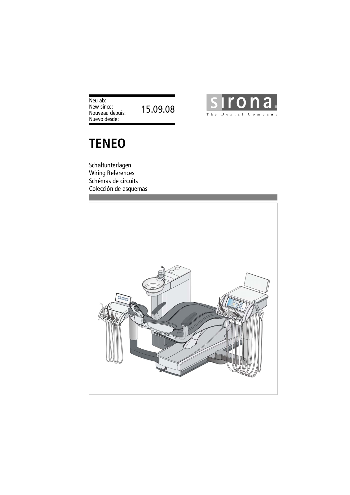 Sirona Teneo Wiring diagrams