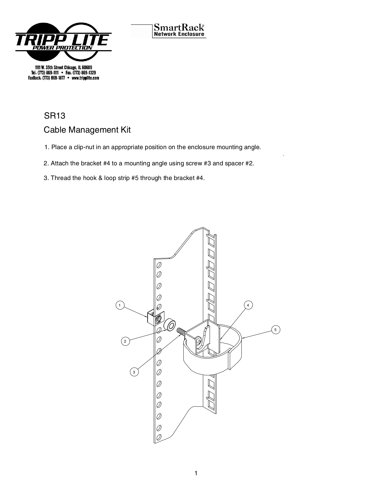 Tripp Lite 190S8FB User Manual