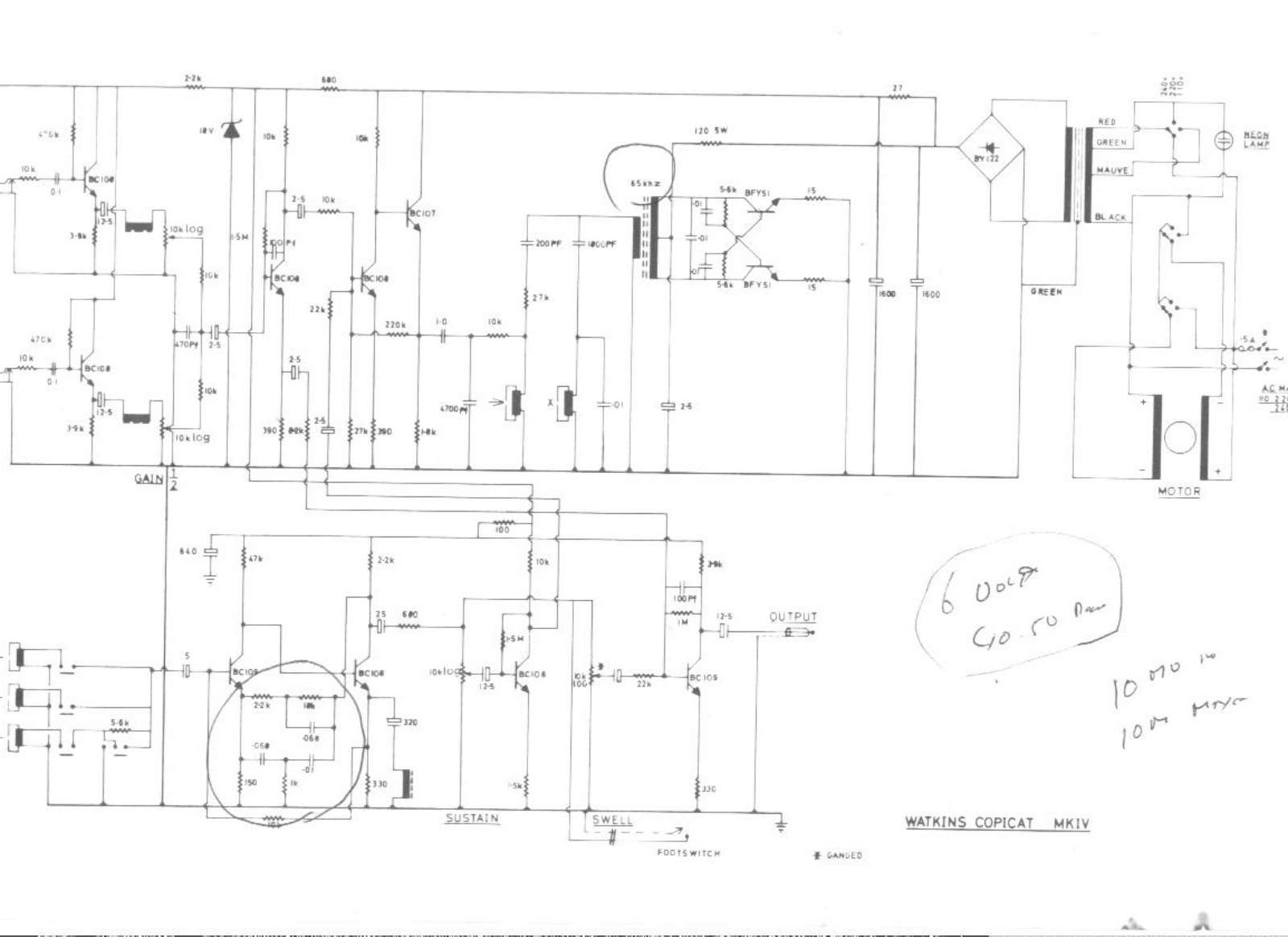 watkins copicat mkiv schematic