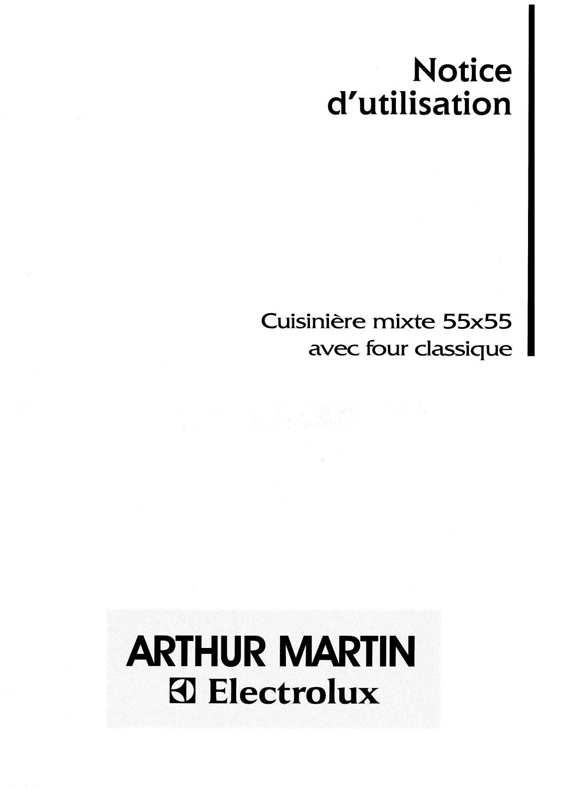 Arthur martin CM5032W2, CM5526W2 User Manual