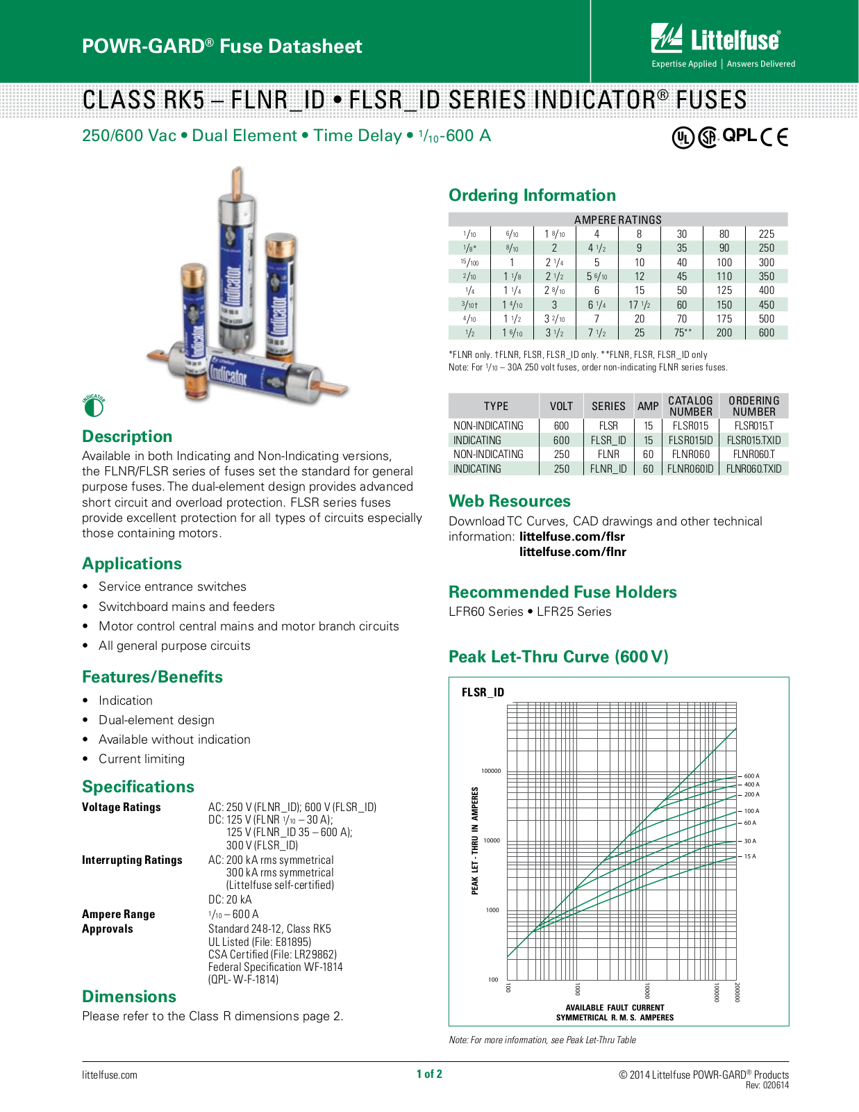 Littelfuse FLSR-ID User Manual