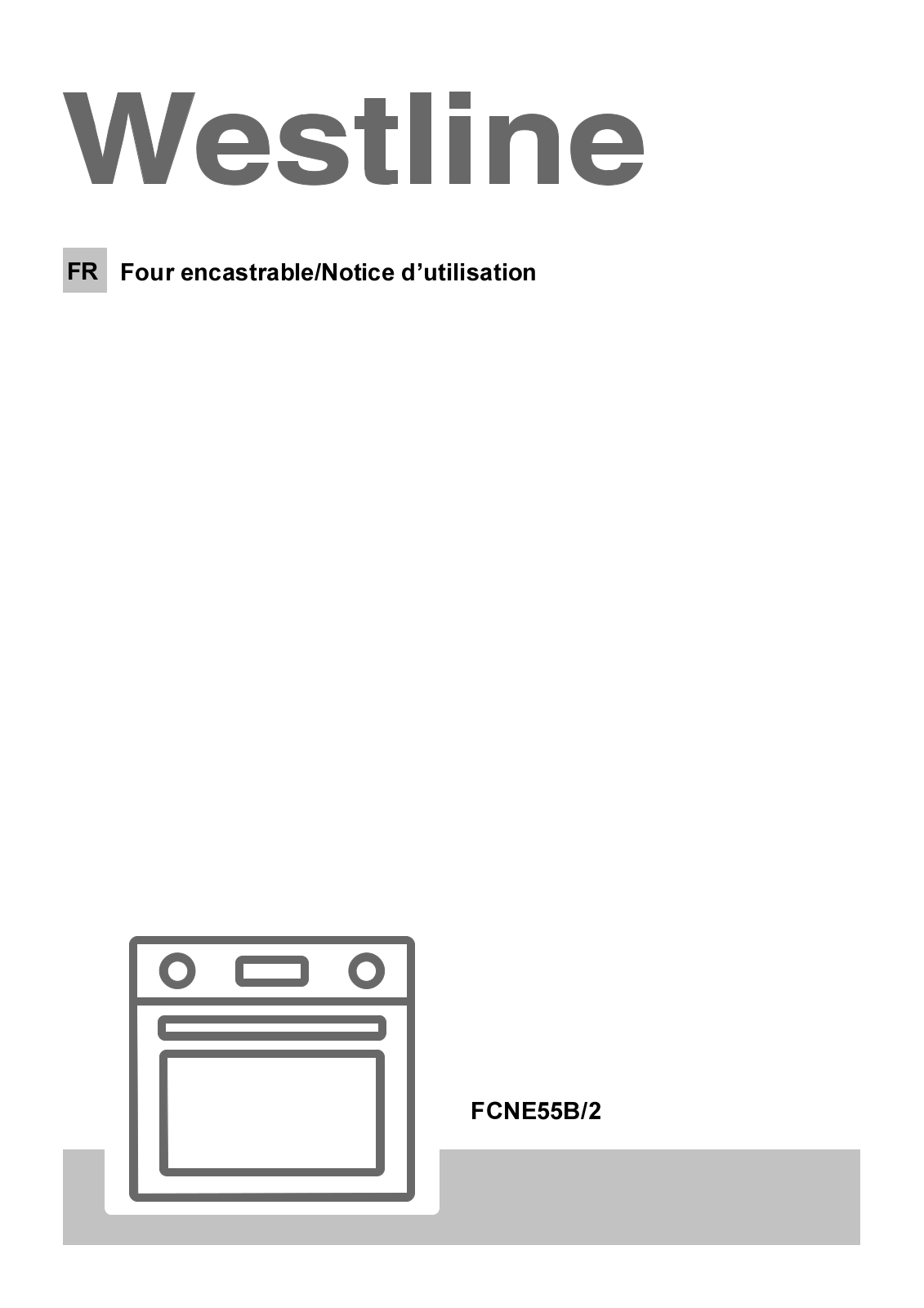 Westline fcne55b/2 User Manual