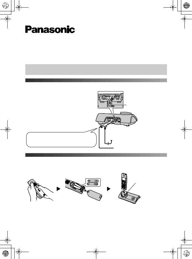 Panasonic KX-TG8120GR, KX-TG8100GR User Manual