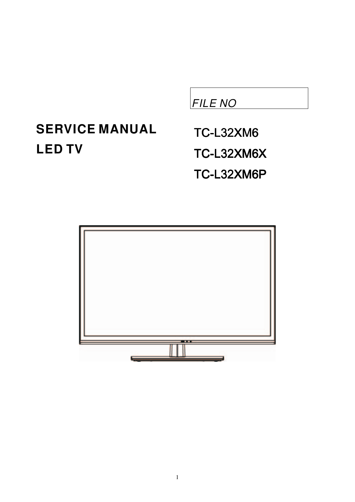 Panasonic TC-L32XM6 Schematic