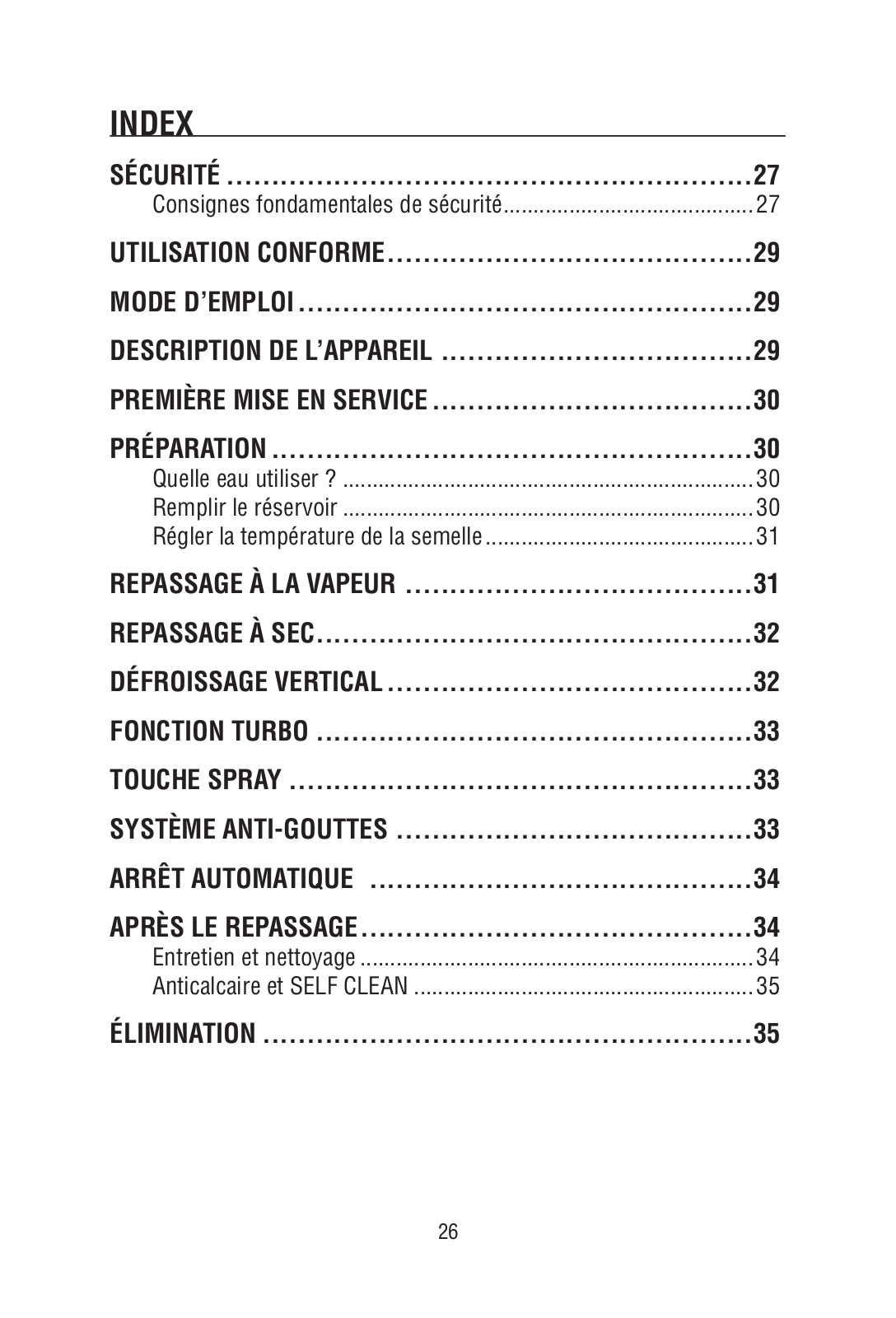 Delonghi FXG 24A T User Manual