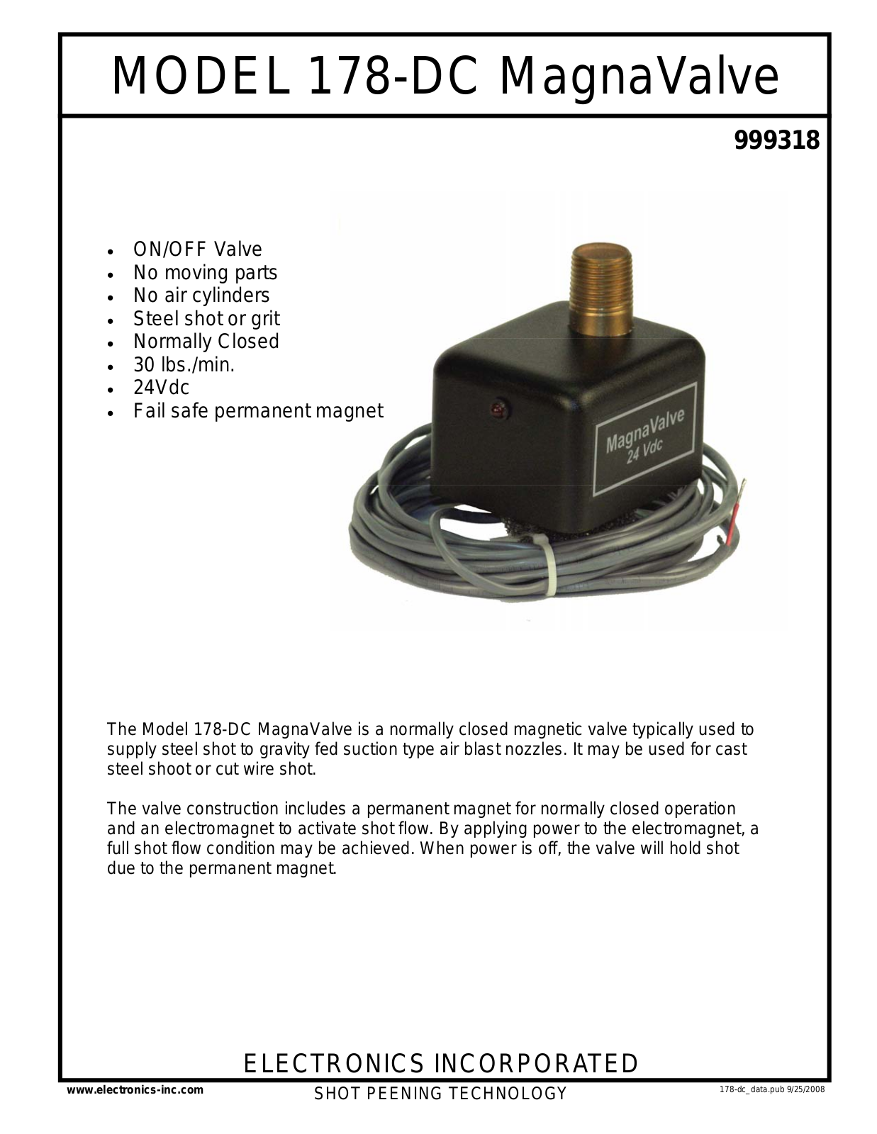 Electronics 178-DC User Manual