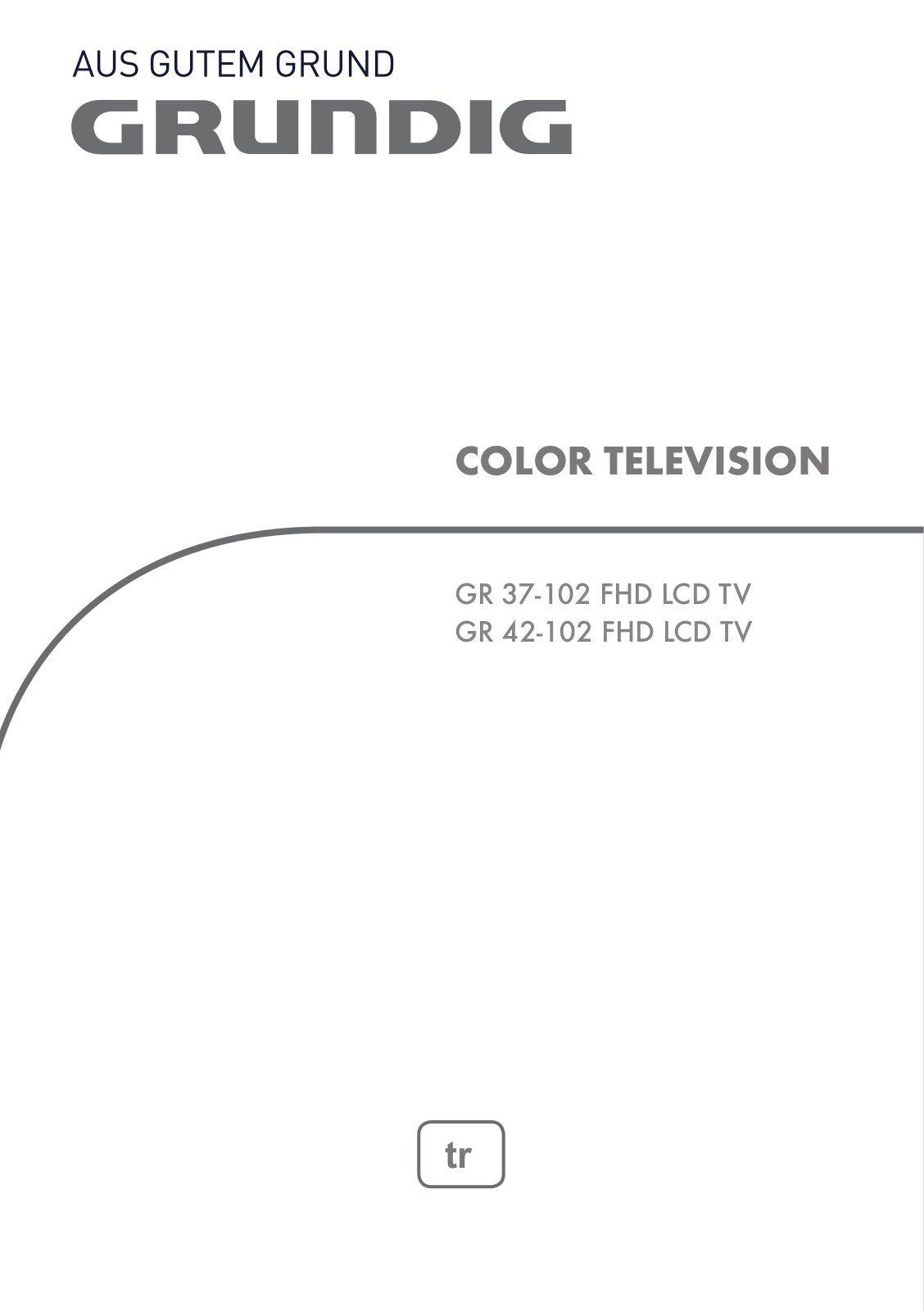 Grundig GR 37-102 FHD, GR 42-102 FHD User Manual