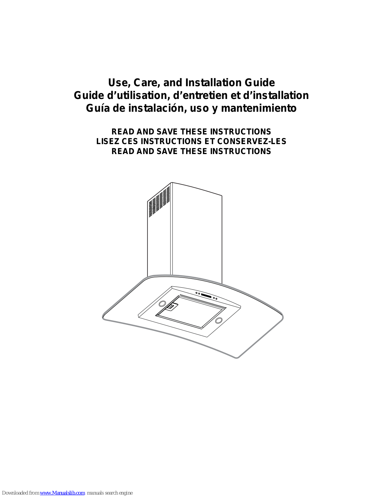 ELICA EGS436SS Use, Care And Installation Manual