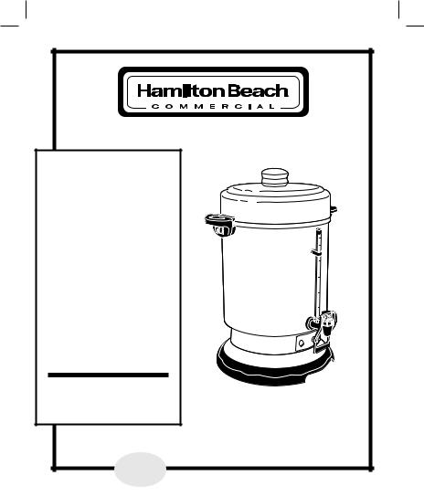 Hamilton Beach D50065 User Guide